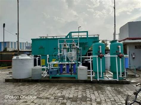 Mbbr Sewage Treatment Plant At Piece Industrial Stp Plant In