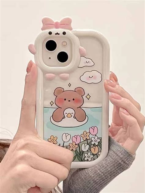 Capas De Telefone Impressão De Urso De Desenho Animado Kawaii Phone Case Cute Phone Cases