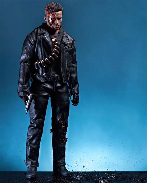 Hot Toys Dx13 Terminator 2 Judgment Day T800 Battle Damaged Version De Pop Collectibles