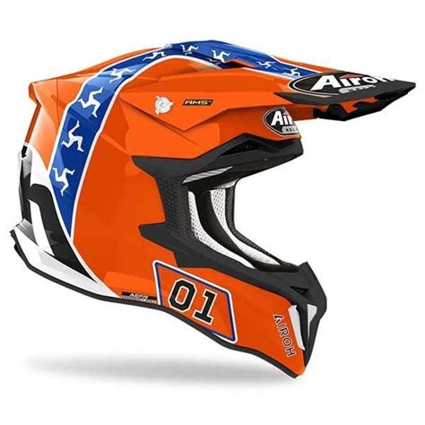 Casque Airoh Strycker Hazzard Orange