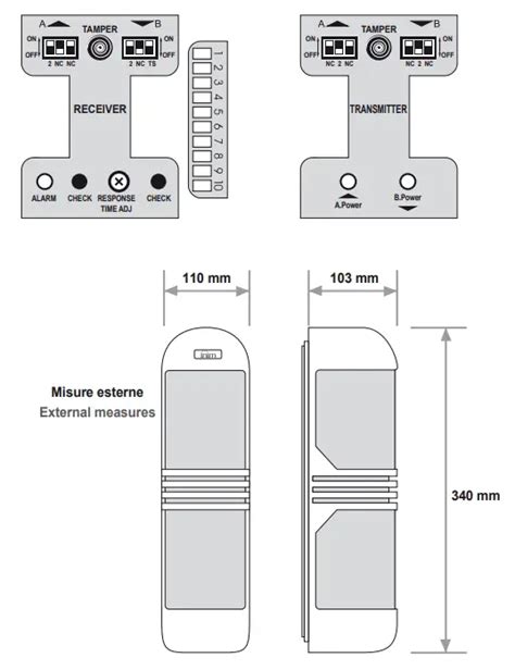 Inim Bd Q Quad Photoelectric Beam Detector User Manual