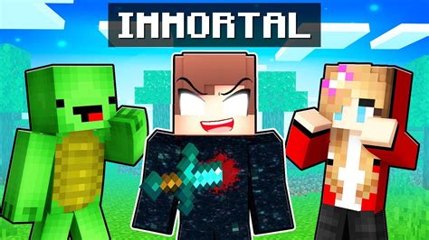 Maizen Pranked Friends With Immortality In Minecraft Parody Story Jj