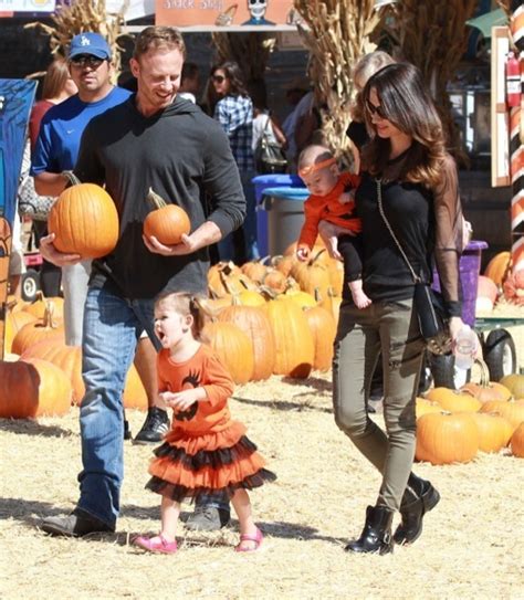 Ian Ziering & Family Visit Mr. Bones Pumpkin Patch | Celeb Baby Laundry