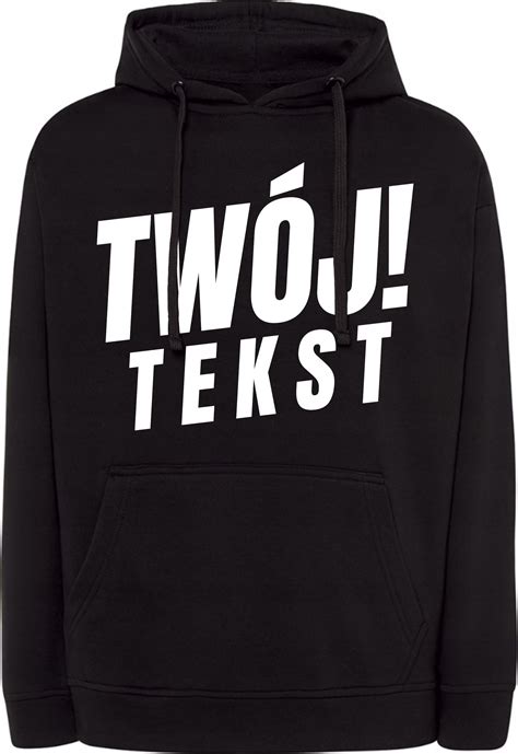 BLUZA DAMSKA HOODIE XXL TWÓJTEKST NADRUK NAPIS KOLORY PREZENT UPOMINEK