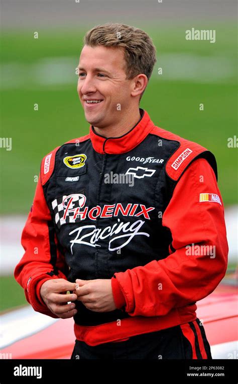 Aj Allmendinger During Qualifying For The Nascar Sprint Cup Series Auto Race At Kansas Speedway