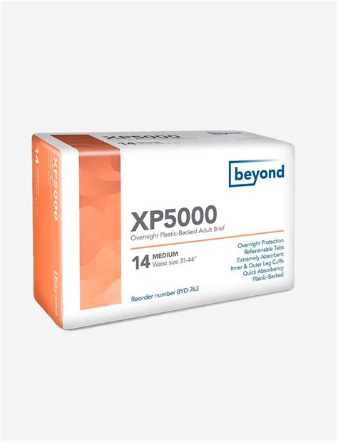 Beyond Xp 5000 Plastic Diapers Boutique Incontinence