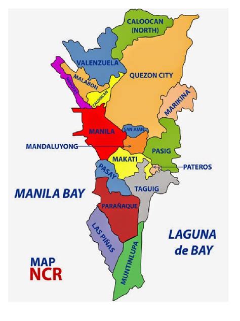 NCR Map | PDF