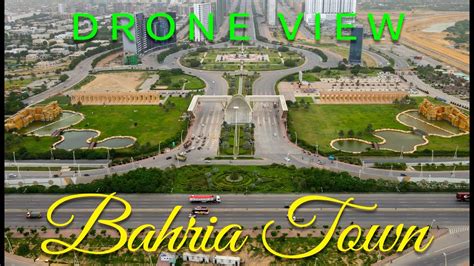 Bahria Town Karachi Drone View 2023 YouTube