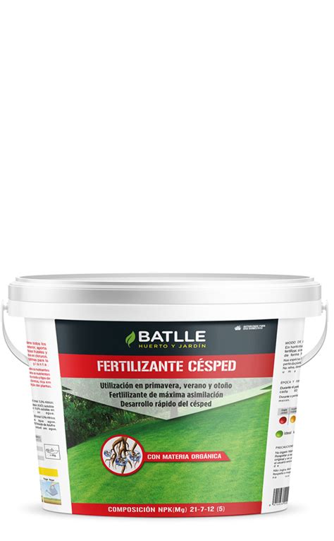 Fertilizante Césped Semillas Batlle Huerto Y Jardín