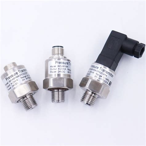 Diffused Silicon Compact Pressure Sensor Transducer For Water Hydraulic