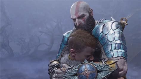 God Of War Ragnar K Ps Atreus Volta Para Kratos Cena Emocionante