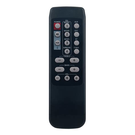 Vinabty NK6 Replaced Remote Control Fit For Nakamichi Soundbar Home