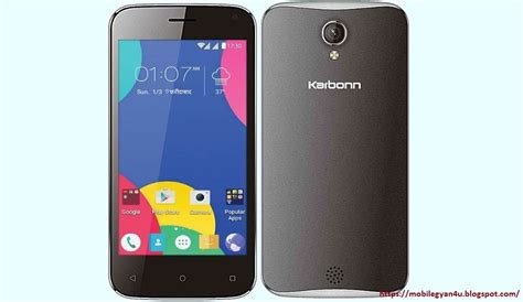 Mobilegyan Karbonn A Storm Price Specifications Features Comparison