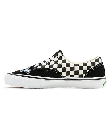 Zapatillas Skate Era Vans X Skateistan Negro Blanco Vans