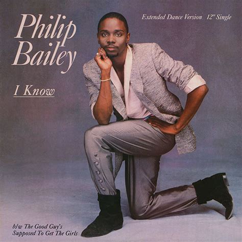 Philip Bailey I Know Releases Reviews Credits Discogs