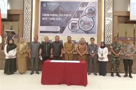 Forum Konsultasi Publik Ranwal RKPD Bone Tahun 2024 Ini Sasarannya