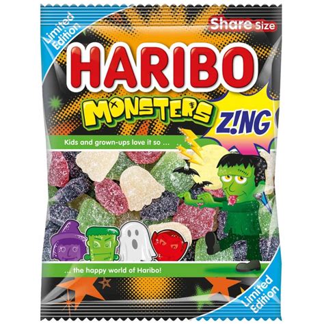 HARIBO ŻELKI MONSTERS ZING HALLOWEEN 12630303721 oficjalne archiwum