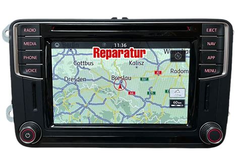 VW DISCOVER MEDIA MIB STD2 REPARATUR BOOTFEHLER STARTFEHLER DISPLAY