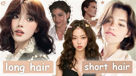 Watch This Before You Cut Your Hair Long Hair Or Short Hair The Best Cuts For Your Face