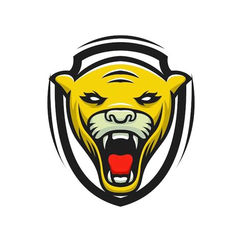 Premium Vector | Panther logo mascot