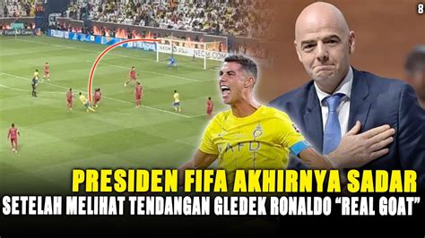 Tendangan Super Gledek Ronaldo Membuktikan Siapa Goat Sebenarnya Ke