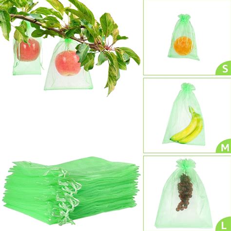 Amazon Pcs Fruit Protection Bags X Inch Green Netting