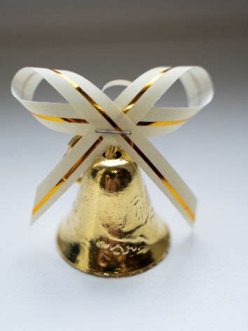 5 колокольчиков выпускника металлических, 5см высота с бантом, на ...