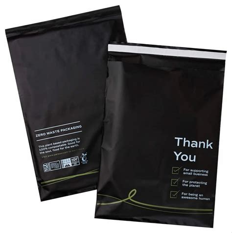 Peel Seal Printed Compostable Garment Packaging Bags Capacity Kg