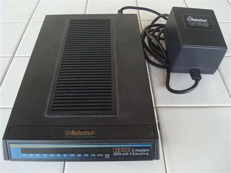 Usr Courier I Modem W V Everything Tested Good External Isdn Us Robotics