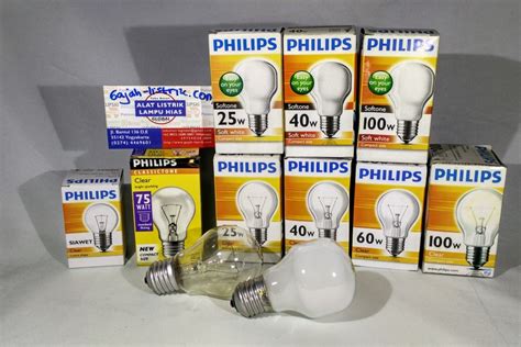 Perbandingan Jenis Jenis Bohlam Lampu Philips Part 1 Toko Listrik