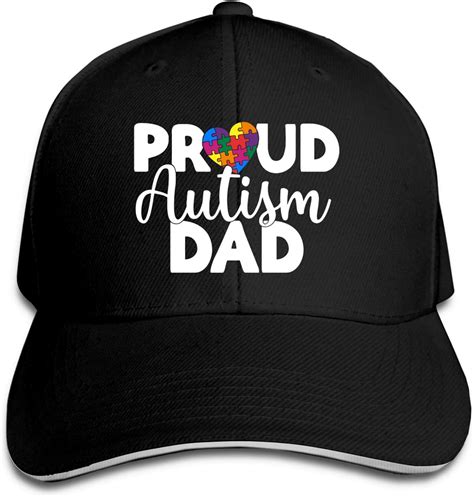 Jopath Proud Autism Dad Hat Awesome Autism Dad Baseball Cap Sun