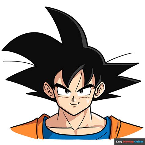 How to Draw Goku - Really Easy Drawing Tutorial