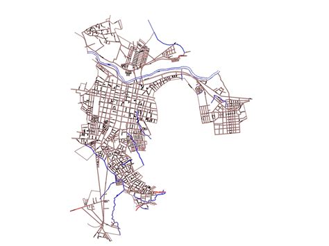 Carta Urbana De Acámbaro En Autocad Descargar Cad Gratis 32158 Kb