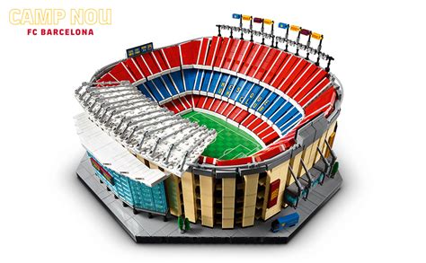 LEGO Camp NOU – FC Barcelona 10284 Building Kit; Build a Displayable ...