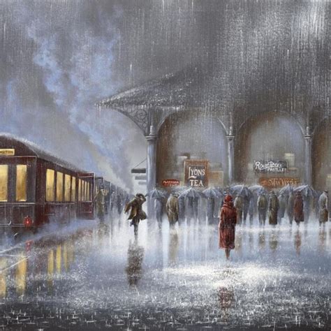 Jeff Rowland Romantic Painter Of Rain Modern Art Paintings