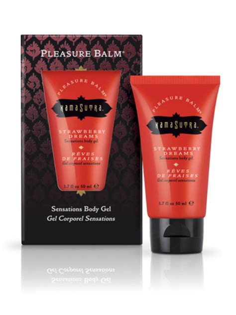 Buy Kama Sutra Pleasure Balm Stimulating Gel Strawberry Dreams 50ml