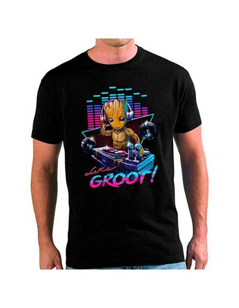 Camiseta Guardianes De La Galaxia Groot Dj