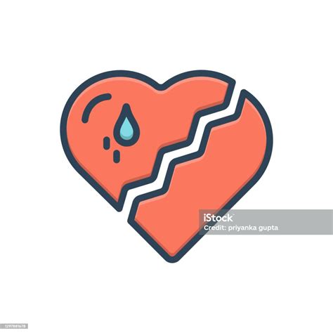 Broken Heart Stock Illustration Download Image Now Broken Broken Heart Furious Istock