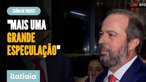 SAÍDA DE PRATES DA PETROBRAS NUNCA FOI COGITADA AFIRMAM HADDAD E