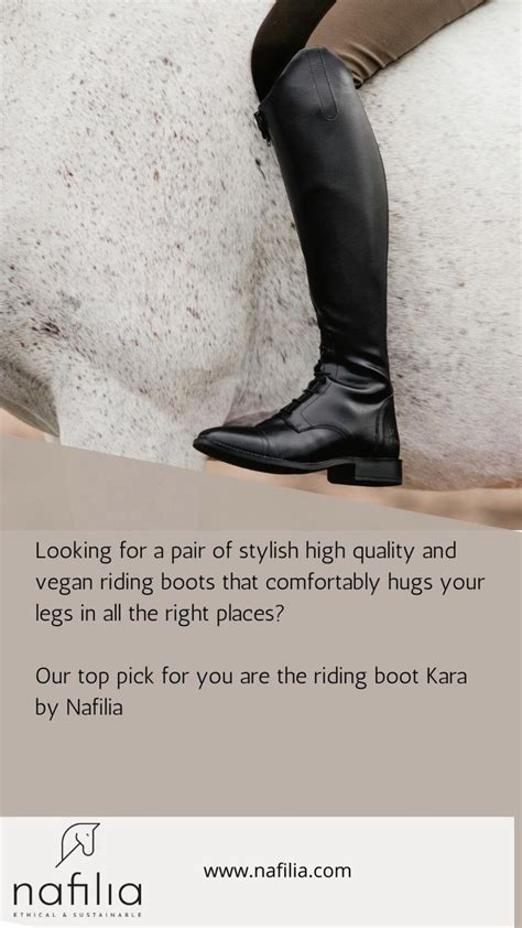 Sustainable Luxury Vegan Riding Boots