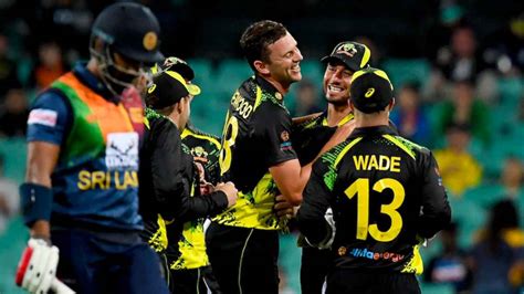 T World Cup Australia Vs Sri Lanka Match Details Head To