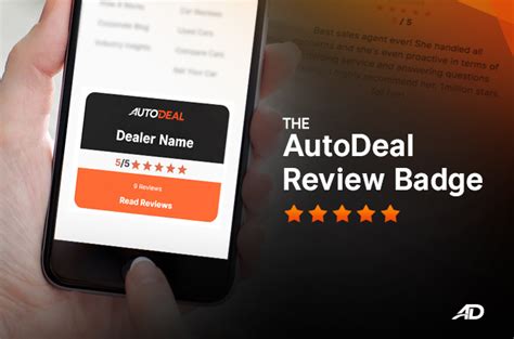 AutoDeal rolls out Dealership Review Badge Feature | Autodeal