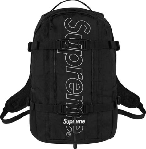 Supreme Backpack (FW18) Black | WWW.BDOTSTOCK.COM