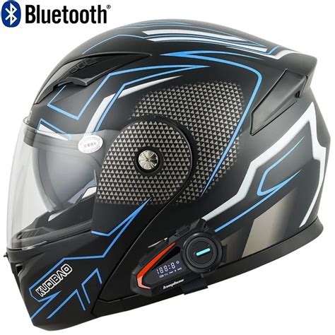 Bluetooth Ekran Motosiklet Yukar Evirmek Kask Motokros Tam Y Z Mod Ler