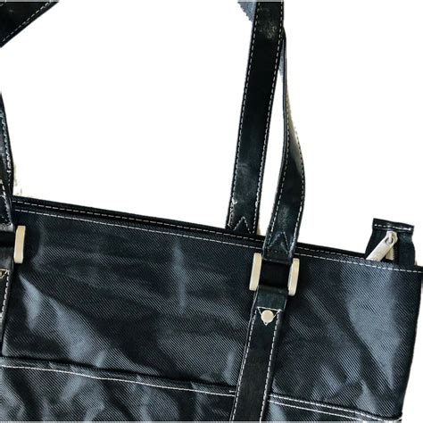 American Tourister Black Travel Zipper Tote Bag - Women's Bags & Handbags