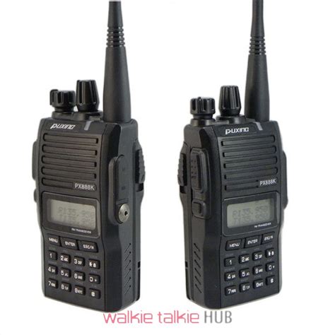 Puxing Px K Uhf Vhf Dual Band Radio Two Way Radio