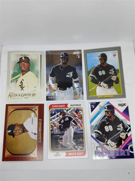 Topps Luis Robert Rookie Card Rc Lot White Sox Ebay