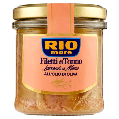 Rio Mare Filetti Di Tonno Lavorati A Mano All Olio Di Oliva 130 G