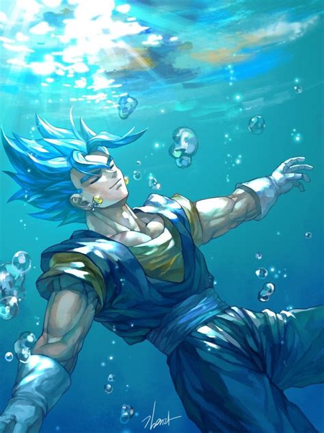 Vegito art made by Yura Kim : r/dbz