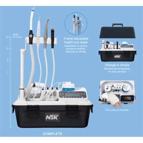 Nsk Portable Dental Unit Viva Ace 230 Complete Set